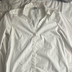 H&M button up top